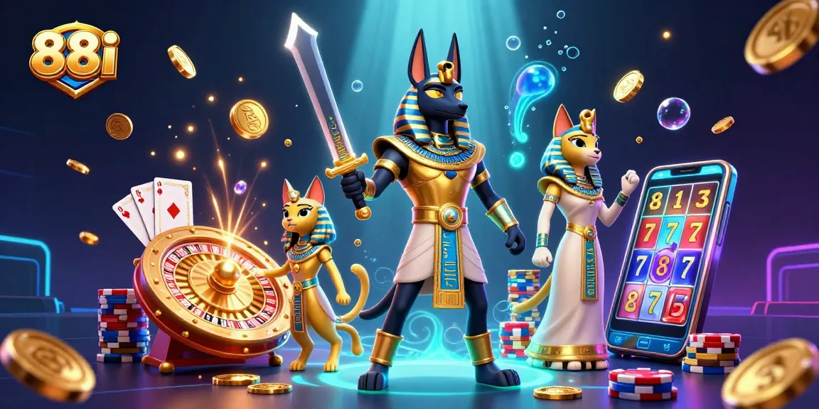 Engage with thrilling gameplay at 88i, featuring dynamic characters and rich casino elements.